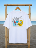 t-shirt plane amor