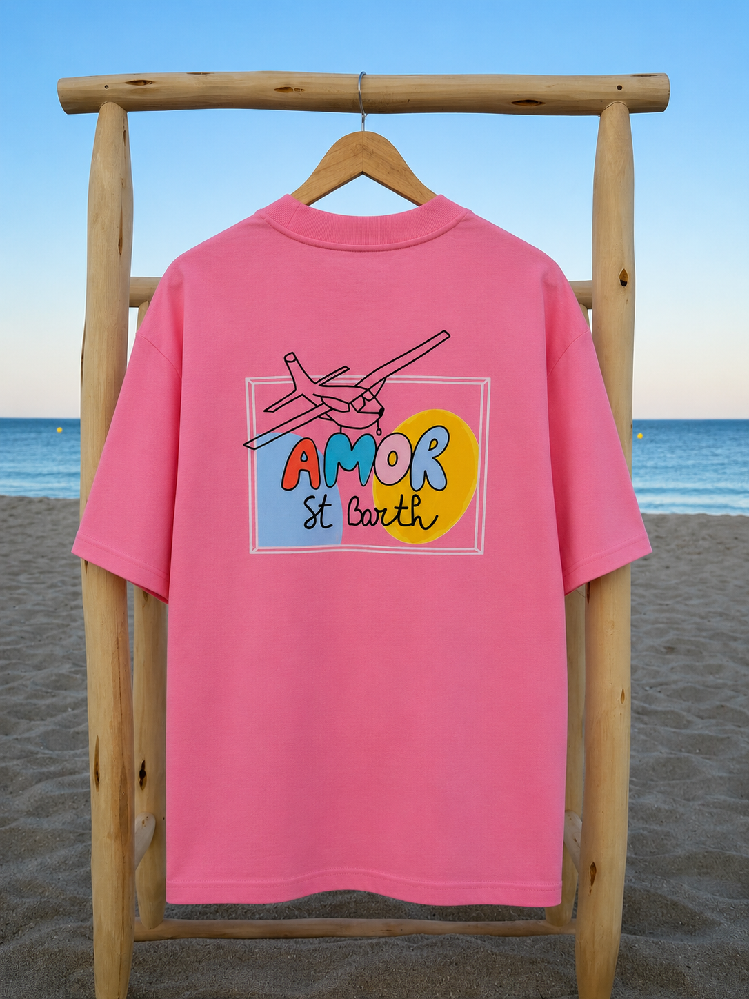 t-shirt plane amor
