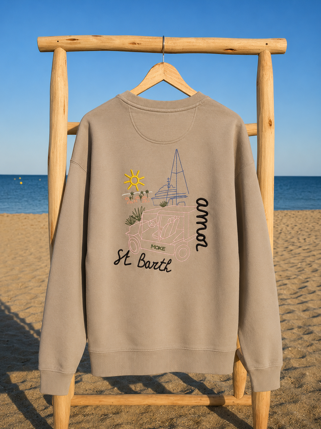 sweat-shirt moke amor